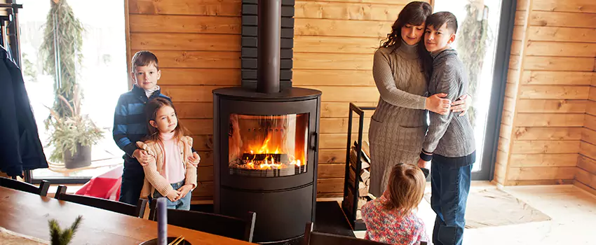 Morso Cast Iron Fireplace Insert Installation in Berwyn, Illinois