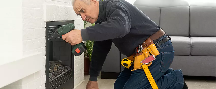 New Indoor Fireplace Installation in Berwyn, Illinois