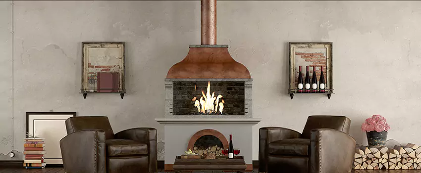 Thelin Hearth Products Providence Pellet Insert Fireplace Installation in Berwyn, IL
