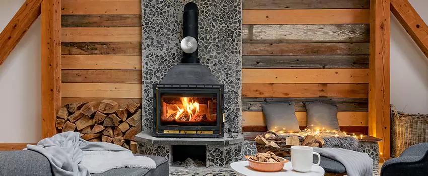 Thelin Hearth Products Direct Vent Gas Stove Fireplace Inspection in Berwyn, Illinois