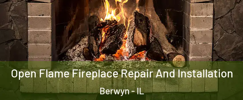  Open Flame Fireplace Repair And Installation Berwyn - IL
